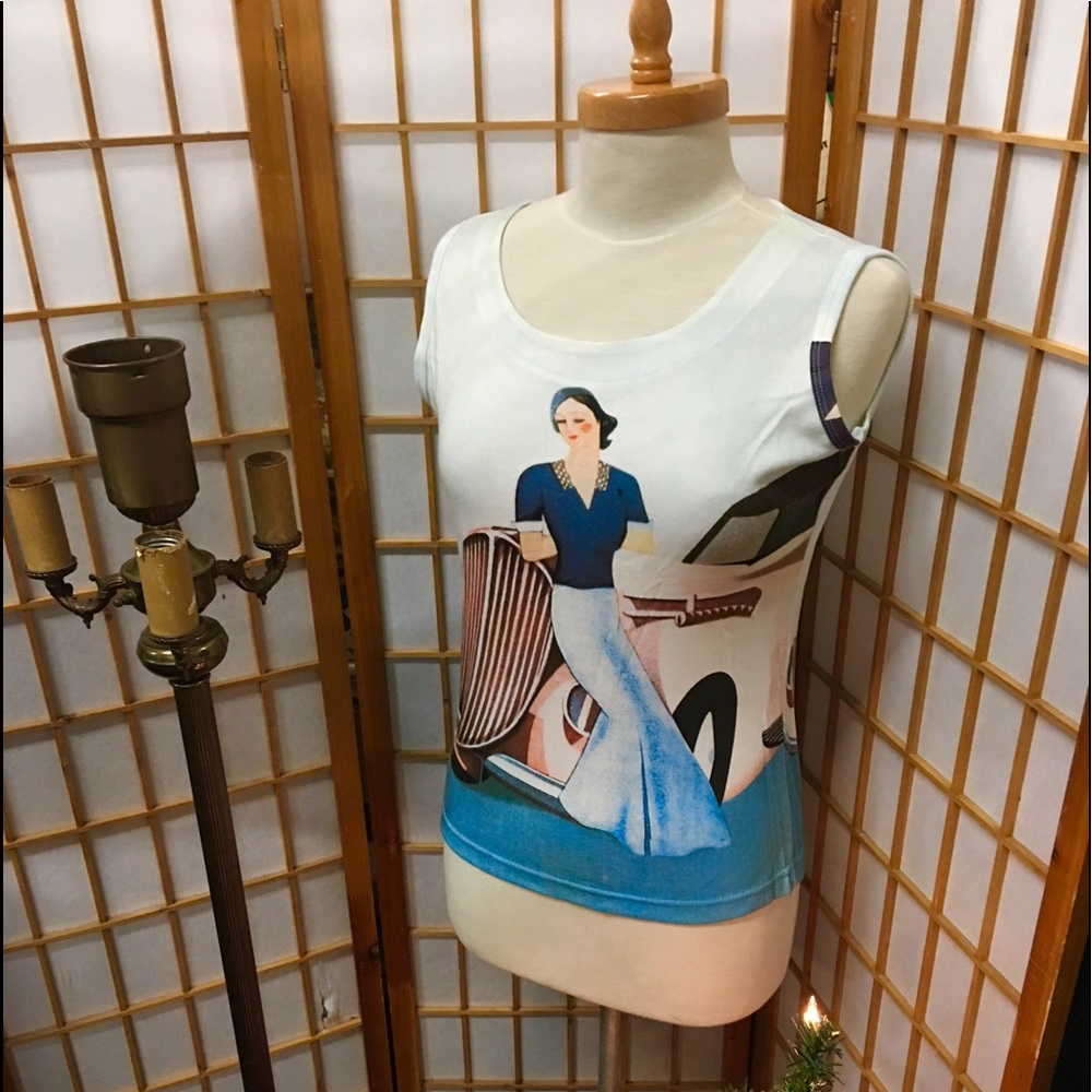 Masterpiece painted on tops